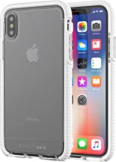 Tech21 Evo Check for iPhone X- Clear/White