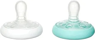 Tommee Tippee Closer To Nature Breast Like Soother, Pack of 2, (6-18 months)