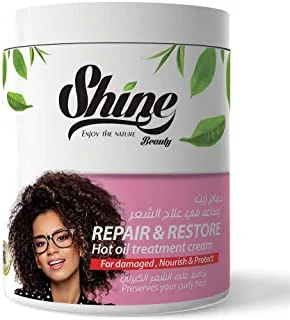 Introducing Shine Beauty Keratin Hair Mask with Argan (Curly) Oil: Revive Your Hair's Brilliance!