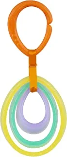 Playgro Raindrop Clip On Rattle | Rattle For Kids | Teether For Babies | Soft Rattle & Teether For New Born Babies