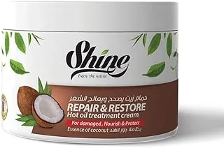 Revitalize and Nourish Your Hair with Shine Beauty Keratin Hair Mask Infused with Coconut Oil - 500ml