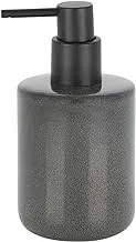 Hema Ceramic Soap Dispenser, 8 cm Length x 8 cm Width x 15 cm Height, Dark Grey