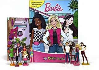 Phidal Mattel Barbie My Busy Books Set