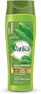 Vatika Naturals Indian Henna - 400 ml | Natural Conditioning Shampoo | Hair Strength For Dry, Rough Hair