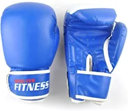 Fitness Minutes GLA02-BL Boxing Gloves, Blue