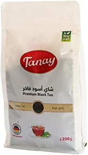 Tanay Organic Black Loose Tea, 200 g (Pack of 1)