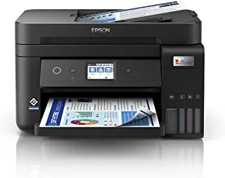 EPSON EcoTank L6290 Office ink tank printer A4 colour 4-in-1 printer with ADF, Wi-Fi and Smart Panel Connectivity and LCD screen