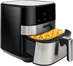 Geepas Air Fryer 1700W -Hot Air Fryers, 5 Litres Electric Air Cooker With Digital Touch Screen & Preheat, 60 Minute Timer, Led Display, Auto Shut Off