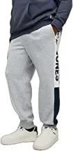 Jack & Jones Men's Will Logo Block Plus Size Track Pants