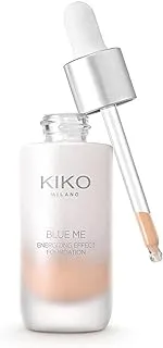 Kiko milano blue me energizing effect face foundation, 4 honey