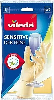 Vileda Gloves Sensitive, Large