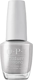 OPI Nature Strong Nail Polish, Dawn of a New Gray, Brown Nail Polish, 0.5 fl oz