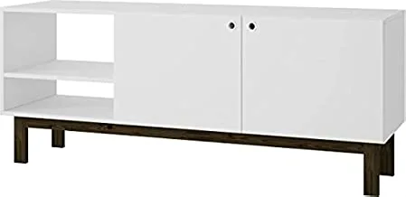 BRV BPI41-143 Wooden TV Stand, Size: 55.5 cm*135 cm*39.5 cm, Color: White