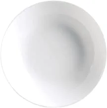 Luminarc Diwali Soup Plate,6Pc Set White-Made in France