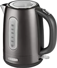 SENCOR - Electric Kettle, Stainless Steel, 2150 W, LED Light, Removable and Washable Dirt and Scale Filter, 1.7 L, SWK 1778BK, 2 years replacement Warranty