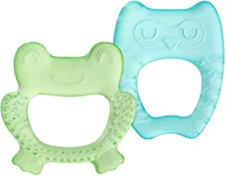 Green Sprouts - Cool Nature Teether Pack of 2 - Green/Aqua
