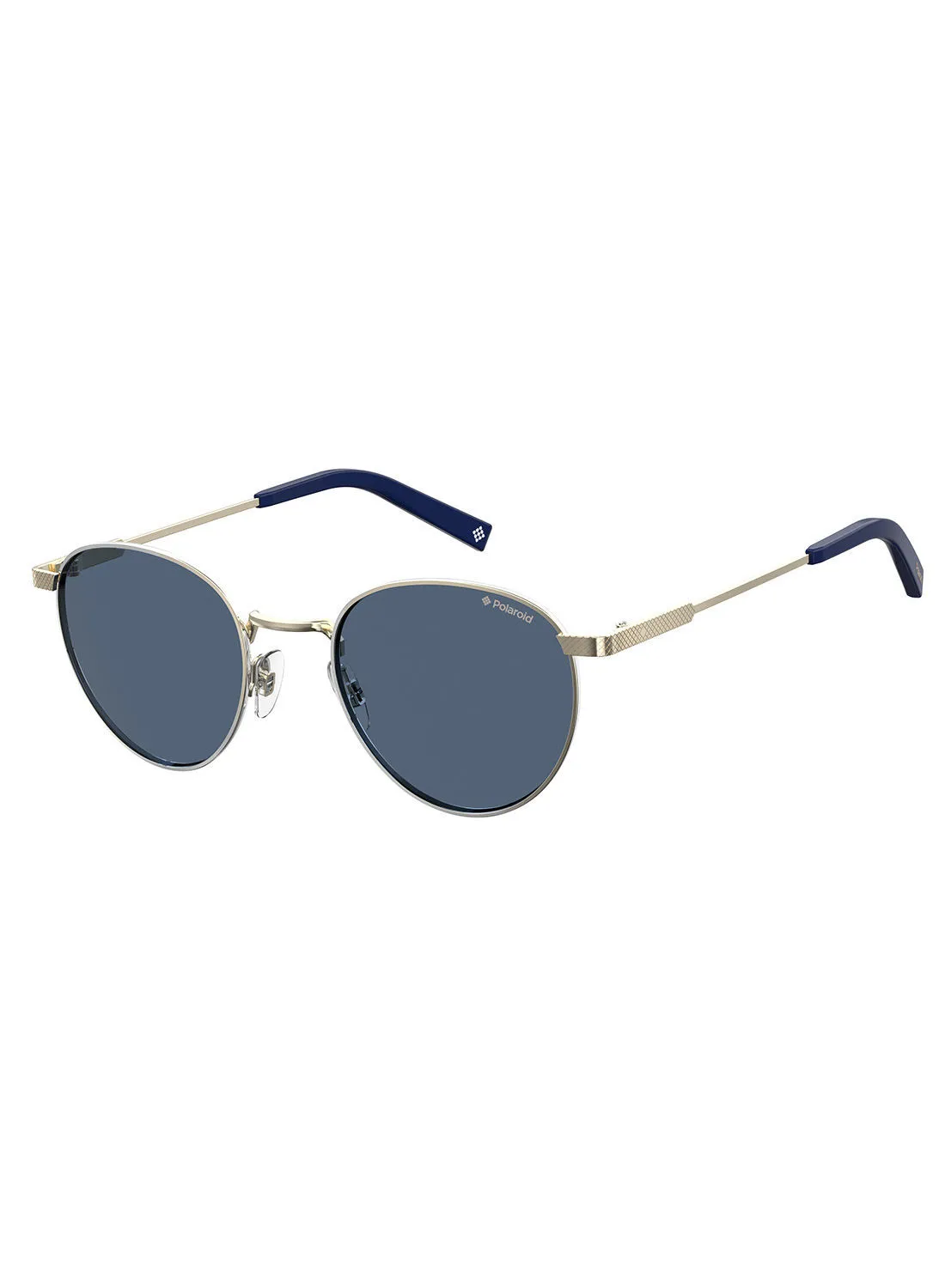 Polaroid Men's Polarized Round Eyewear Sunglasses PLD 2082/S/X    LGH GOLD 49