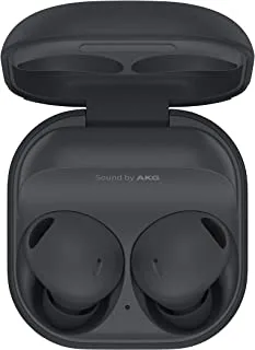 SAMSUNG Galaxy Buds2 Pro Bluetooth Earbuds, True Wireless, Noise Cancelling, Charging Case, Quality Sound, Water Resistant, Black, M/L