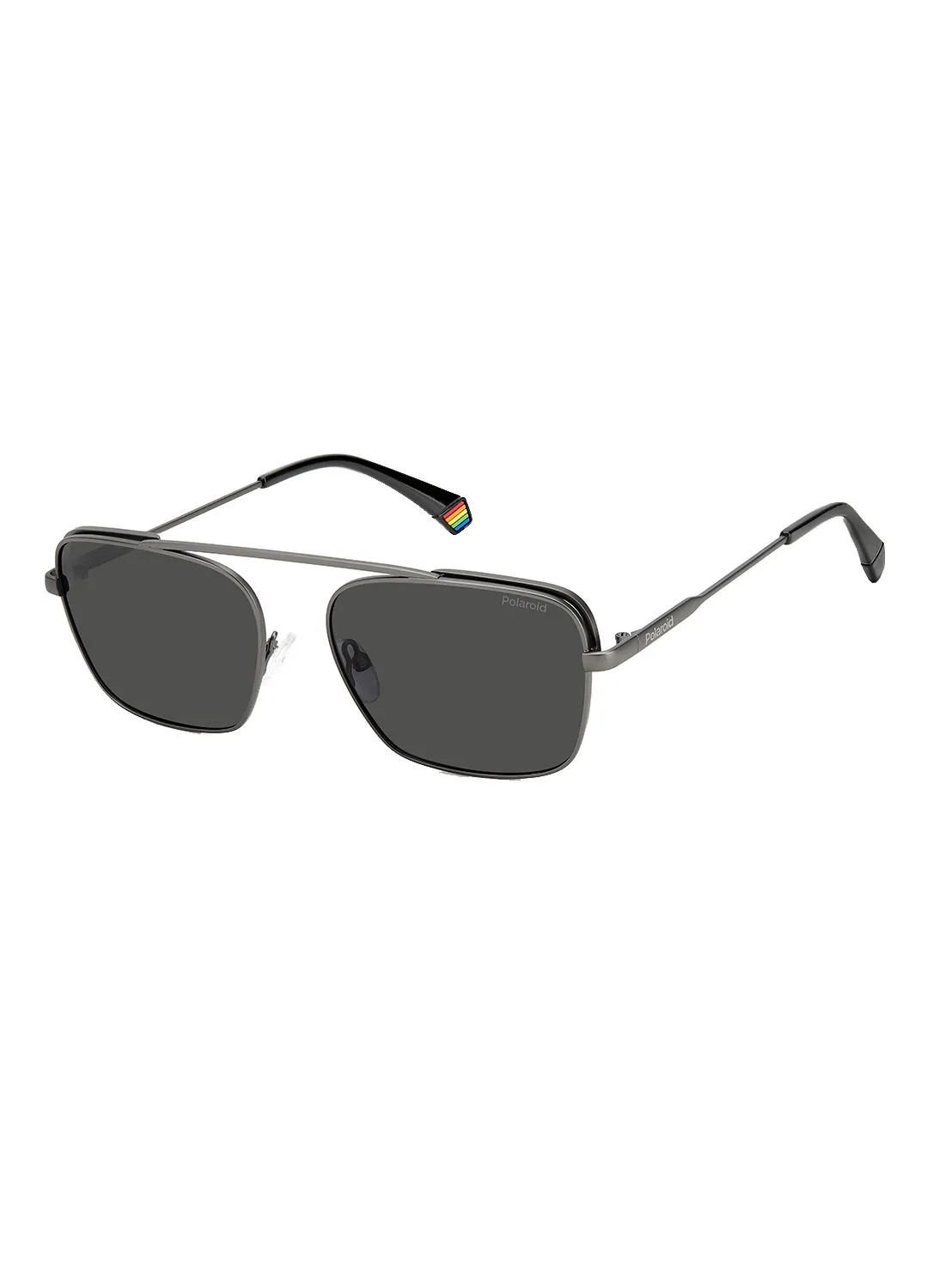 Polaroid Polarized Square Eyewear Sunglasses PLD 6131/S      MTDK RUTH 56