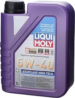 Liqui Moly (2331 5W-40 Leichtlauf High Tech High Ash Synthetic Engine Oil - 1 Liter Bottle