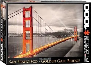أحجية جسر البوابة الذهبية سان فرانسيسكو 1000 قطعة