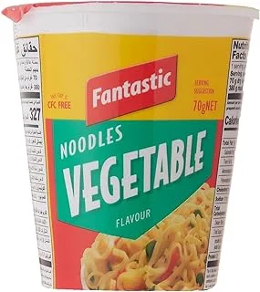 Fantastic Vegetables Cup Noodles, 70 g