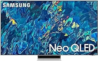 Samsung 65 inch TV Neo QLED 4K Silver Quantum HDR 32x Dolby Atmos Audio Smart Hub with 8 Speakers and In-Built Woofer Mini LED - QA65QN95BAUXSA (2022 model)