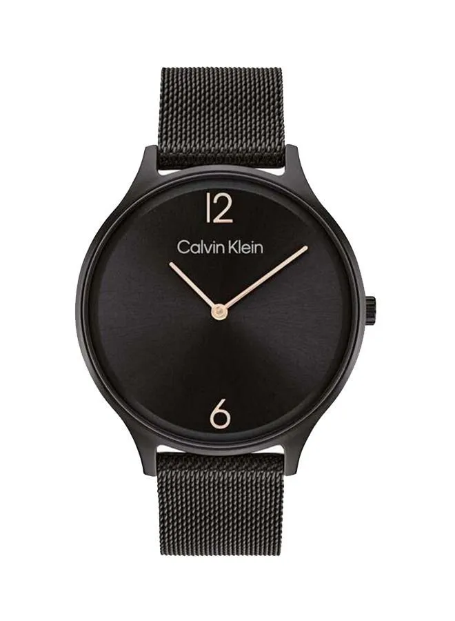 CALVIN KLEIN Analog Round Waterproof  Wrist Watch With Stainless Steel 25200004