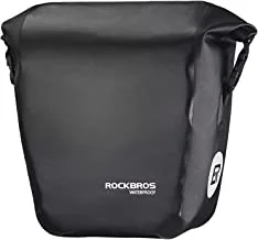Rockbros Waterproof Pannier Bag, Black, 10 L - AS-003-10L