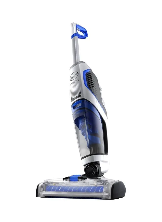 HOOVER Onepwr Floormate JET Cordless Hard Floor Vacuum Cleaner Machine, Up To 30 Min Runtime, 3 Stage Filtration 3 In 1 Multi-Surface, Wash, Vac & Dry 0.65 L 1200 W CLHF-GLME Blue/Grey/Black