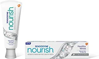Sensodyne Nourish Healthy White Sensitivity Relief and Cavity Prevention Toothpaste - 75 ml