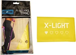 Liveup Lp8413-Xl Resistance Bands, Yellow