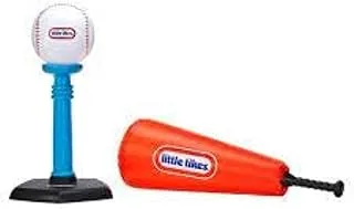 Little Tikes Totally Huge Sports T-Ball Set, 8-inch ball, Inflatable bat with plastic handle