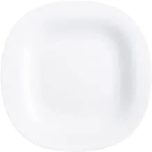 Luminarc Carine Dessert Plate,6Pc Set white-Made in France