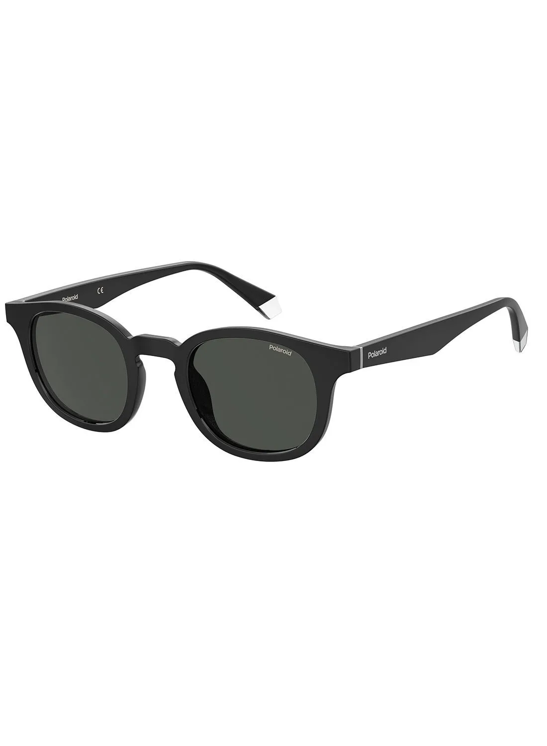 Polaroid Polarized Oval Eyewear Sunglasses PLD 2103/S/X    BLACK 49
