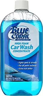 مركّز لغسيل السيارات عالي الرغوة من المرجان الأزرق 20 أونصة