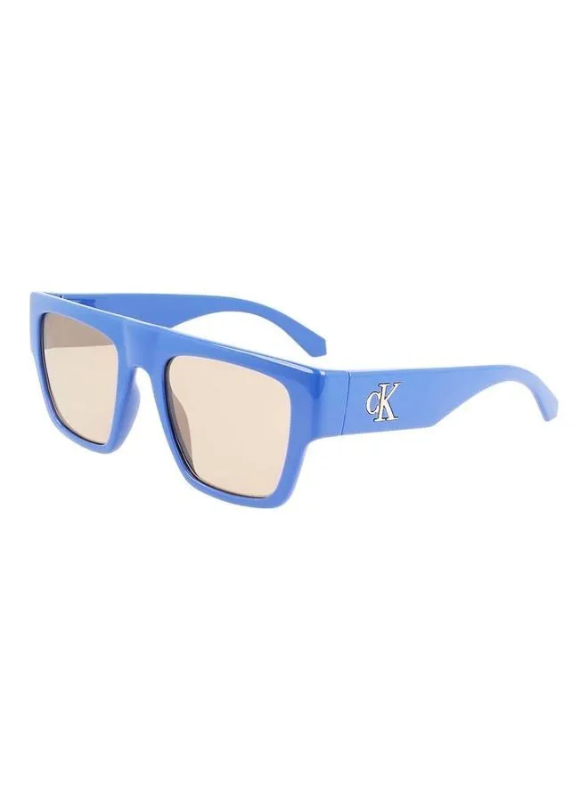 Calvin Klein Jeans Full Rim Injected Rectangle Sunglasses CKJ22636S 5321 (400) Blue