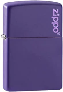 Zippo Purple Matte Lighter w/Zippo Logo - 237ZL, One Size