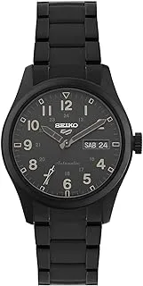 Seiko 5 Sports Men's Automatic Watch with Black Dial and Black Strap SRPJ09K1