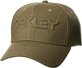 Oakley Unisex 6 Panel Stretch Hat Embossed Hat (pack of 1)