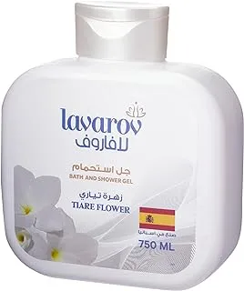 Lavarov Bath & Shower gel - Tiare Flower 750ml