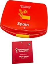 FIFA 2022 Country Plastic Lunch Box/Food Container 500ml - Spain