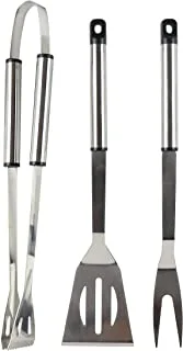 CAMPMATE STAINLESS STEEL 3PC BBQ TOOL SET CM-1701