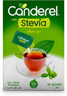 Canderel Stevia Sweetener Sachet, 100g