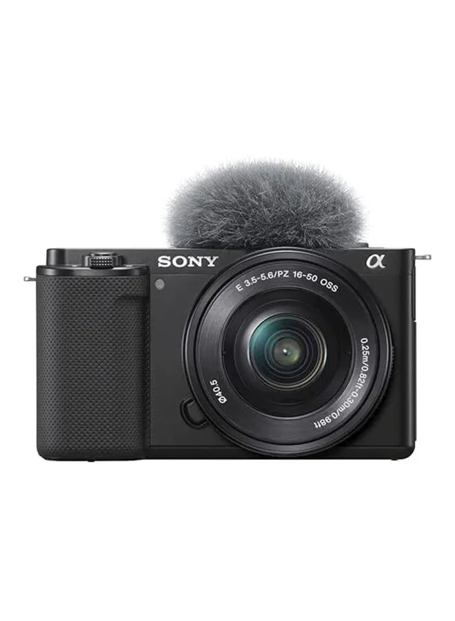سوني ZV-E10L كاميرا فيديو رقمية بعدسة قابلة للتبديل مع عدسة 16-50 ملم