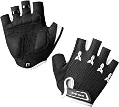 Rockbros S145-L Half Finger Cycling Gloves for Unisex, Large