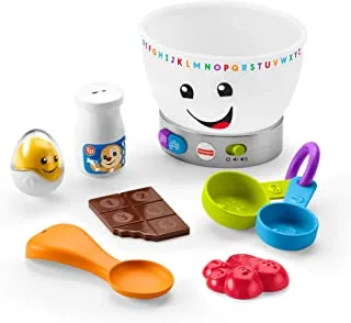 Fisher- Price Laugh & Learn Magic Color Mixing Bowl - English & Arabic & French Speaking (Multi-Lingual) GXP98
