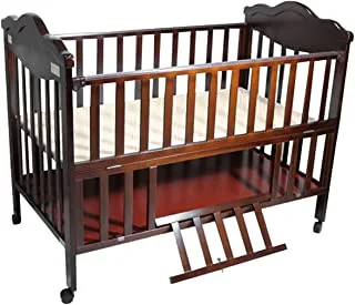 FAMILY CENTER BABY LOVE WOOD BED W/MOSQUITO NET, Multi Color