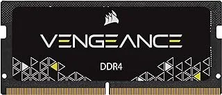 مجموعة ذاكرة Vengeance Performance سعة 8 جيجابايت (1 × 8 جيجابايت) DDR4 3200 CL22 ذاكرة SODIMM غير مخزنة للجيل الحادي عشر من معالجات Intel® Core.