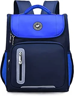 Eazy Kids Ergonomic School Bag Blue